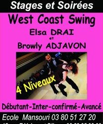 21-22 Febuary : West coast swing Workshop, Dijon