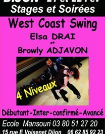 21-22 Febuary : West coast swing Workshop, Dijon