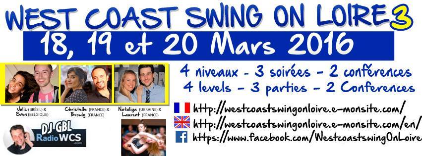 18 -20 March, West Coast Swing on Loire 3, France