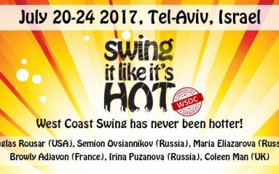 20-24 july : Swing it like it’s hot 2017