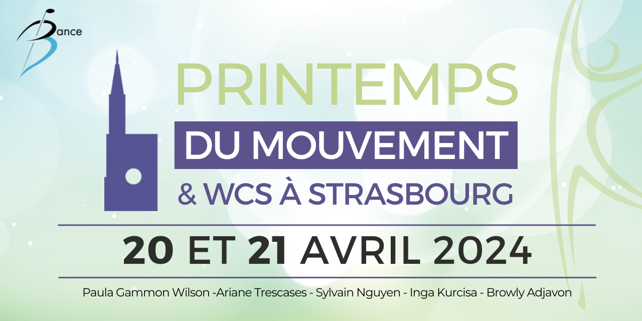 20&21 Avril 2024 : Printemps du mouvement et du west coast swing à Strasbourg